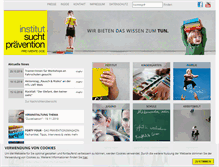 Tablet Screenshot of praevention.at